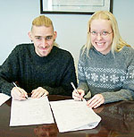 signing the mortgage